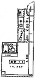 ハイツ平安 １Ｋ １１　 間取り図