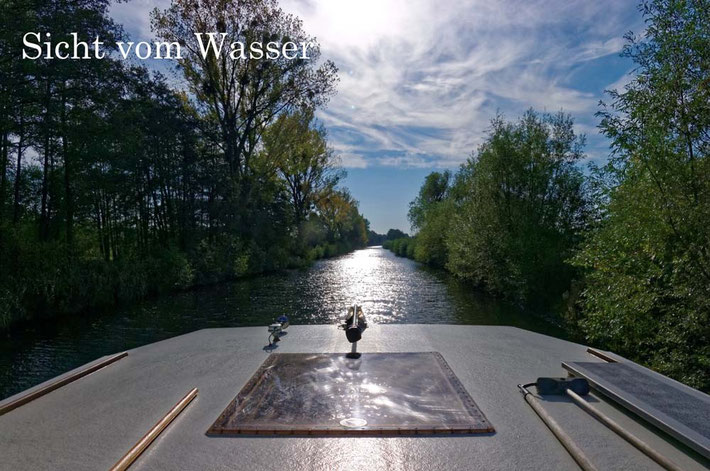 Faszination Hausbootfahren - Die Sicht vom Wasser