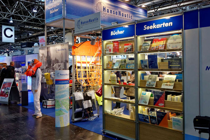 Der Verlag HanseNautic auf der boot in Düsseldorf