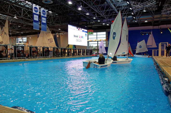 Die Segelschule auf der boot Düsseldorf 2016