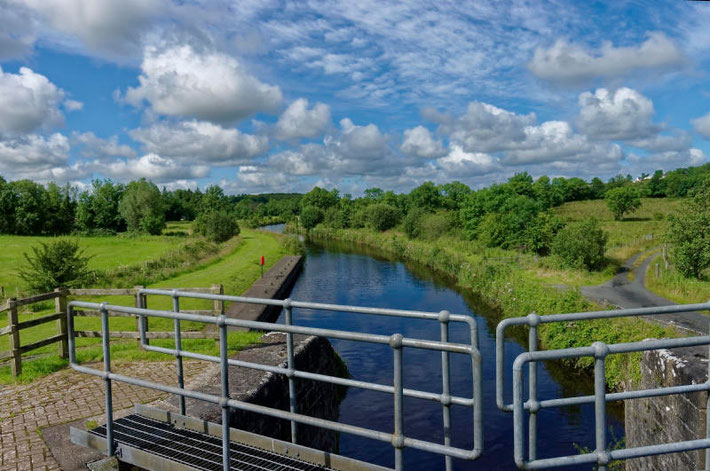 Mit dem Hausboot auf dem Shannon-Erne-Waterway in Irland