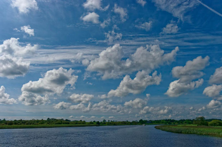 Mit dem Hausboot auf dem Shannon in Irland