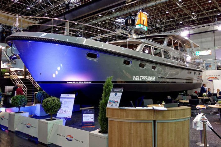 Linssen 590 AC auf der boot Düsseldorf 2016