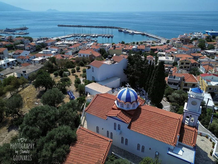 Órmos vanuit de lucht. Foto: Stamátis Gounaris.