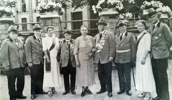 Schützenkönig Eugen Köddermann 1937