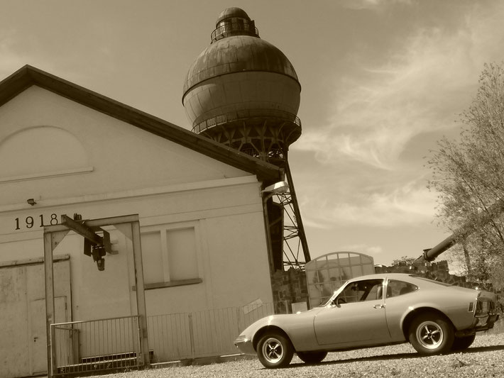 Oldtimer Kugelwasserturm Brassat Ilsede