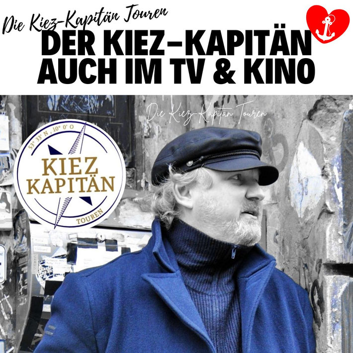 Der Kiez-Kapitän ist auch im Großstadtrevier, Notruf Hafenkante, Morden im Norden, Hamburg Tatort, Discounter, Der Goldene Handschuh im TV und Kino zu sehen. has-shadow