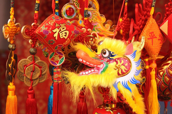 中国の新年装飾