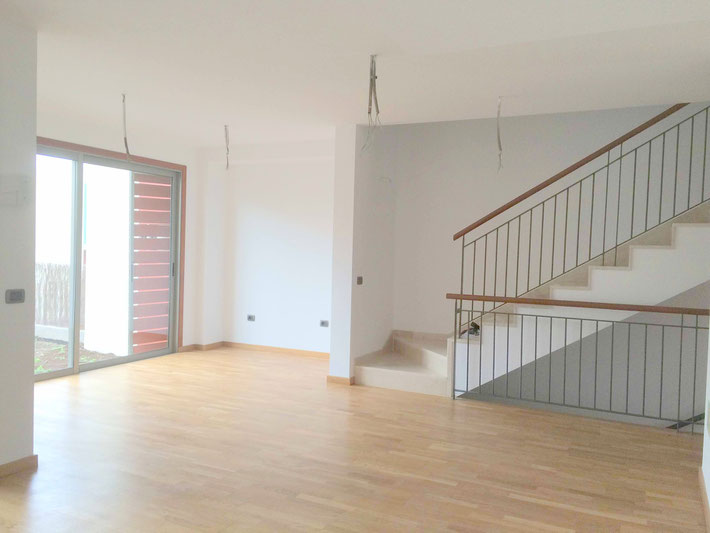 Treppenaufgang zur oberen Etage