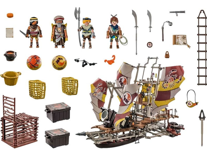 Im Paket Playmobil 71023 sind 233 Einzelteile enthalten.