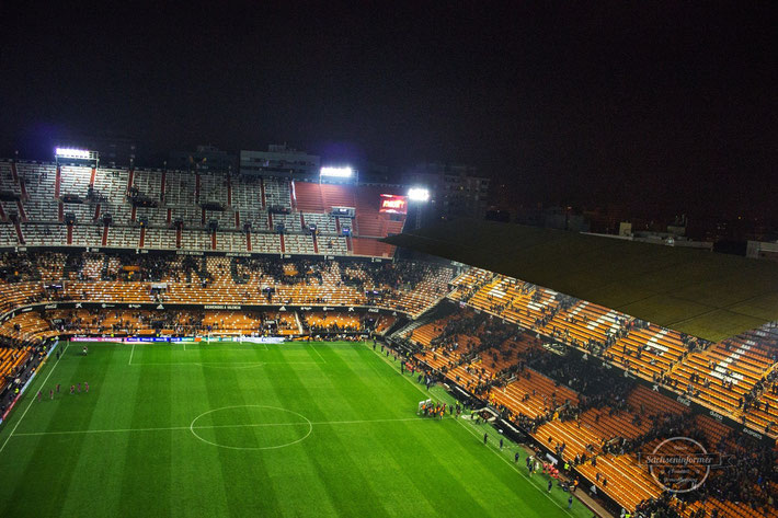 Valencia C.F. vs. FC Barcelona Estadio de Mestalla 05.12.2015 Primera Division Fussball Groundhopping