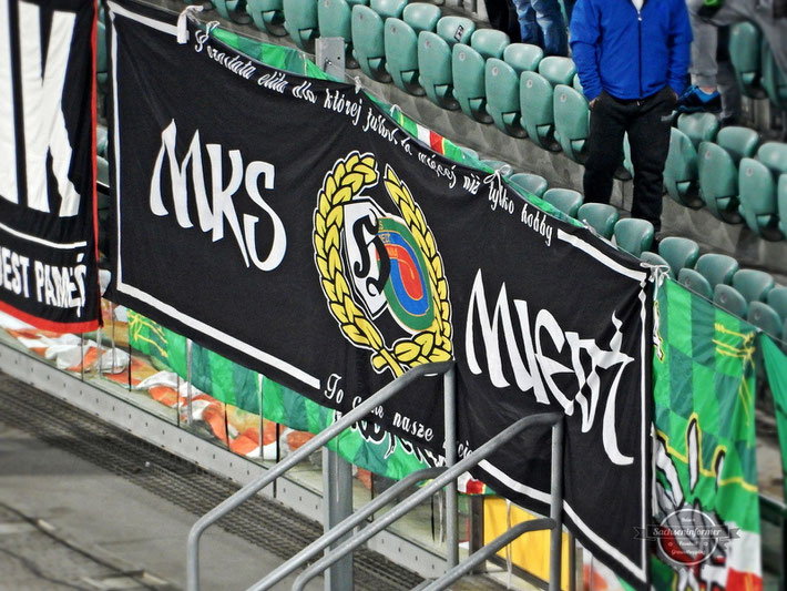 Pyro Ultras WKS Slask Wroclaw vs. MKS Zaglebie Lubin - Stadion Miejski Wroclaw