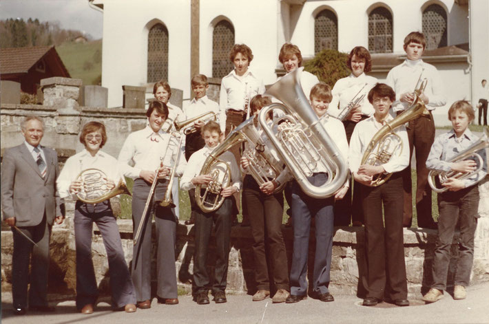 Ständli Weisser Sonntag Jungmusikanten 1979, St. Jakob