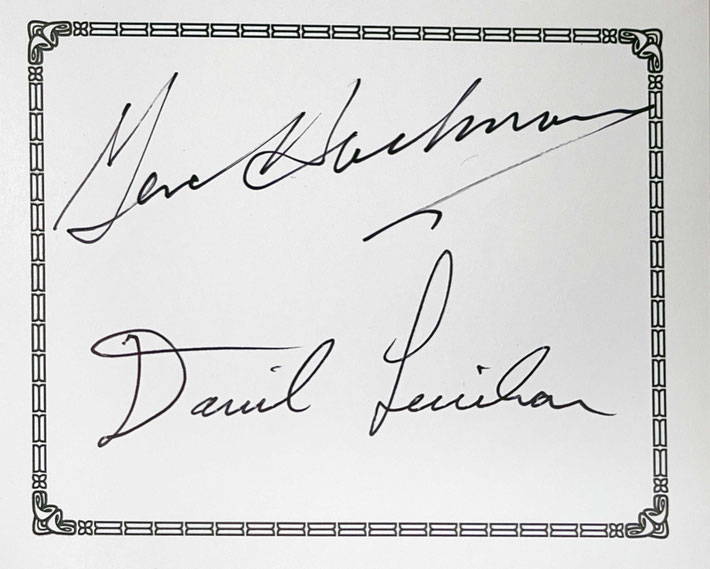 Autograph Gene Hackman Autogramm