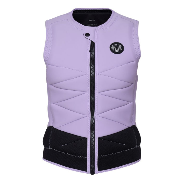 Mystic Juice Impact Vest Fzip Wake Women Pink Purple Details