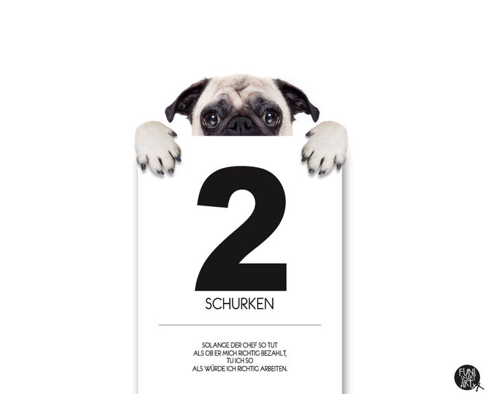 FUNI SMART ART, BüroPrint, Poster, Motiv "2 Schurken."