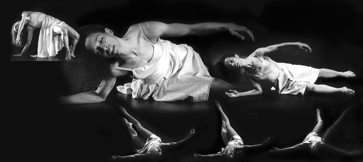 Susanne Linke Wandlung Wiederaufnahme 1992 Fotomontage Heidemarie Franz