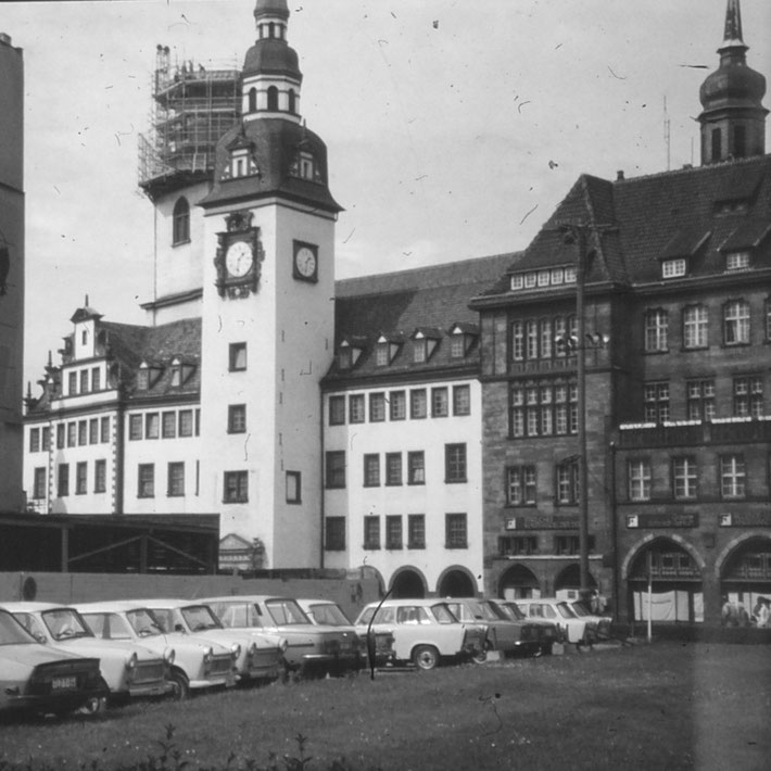 Altes Rathaus Chemnitz (ehemals Karl-Marx-Stadt) 1986