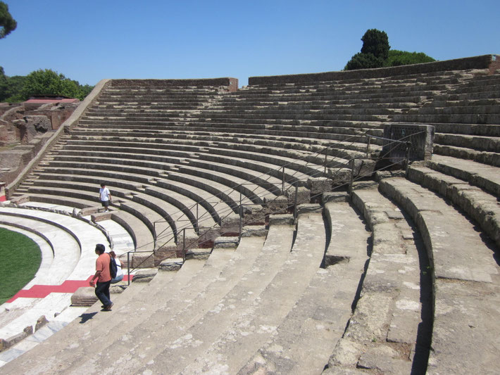 Theater in Ostia Antica