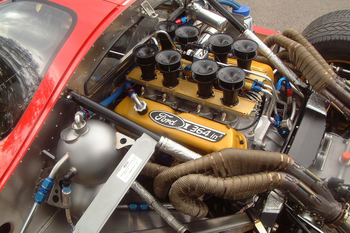 Engine bay in current stadium of development