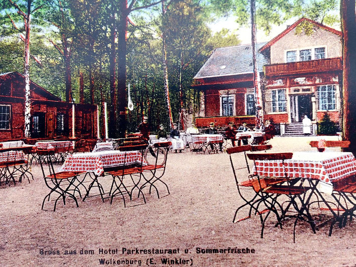 1912: Parkrestaurant Wolkenburg