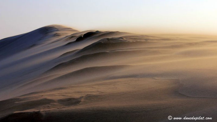 "Sandsturm" am Gipfel