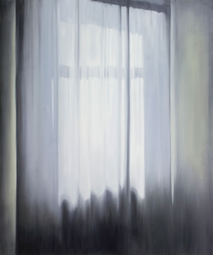 Winterlicht 240x200cm 2009 oil on canvas 