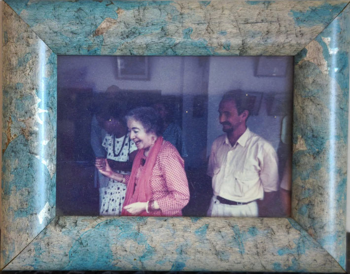 Hasan with Mani Irani ( Meher Baba's sister).