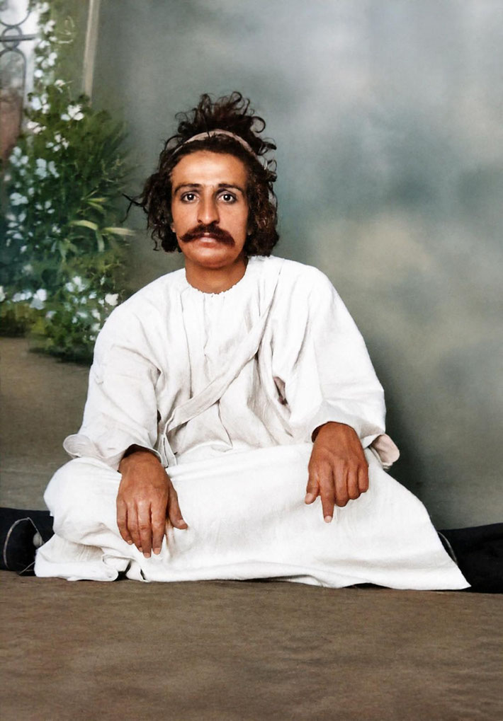 24A. Meher Baba in Quetta, British India -  1923. BP