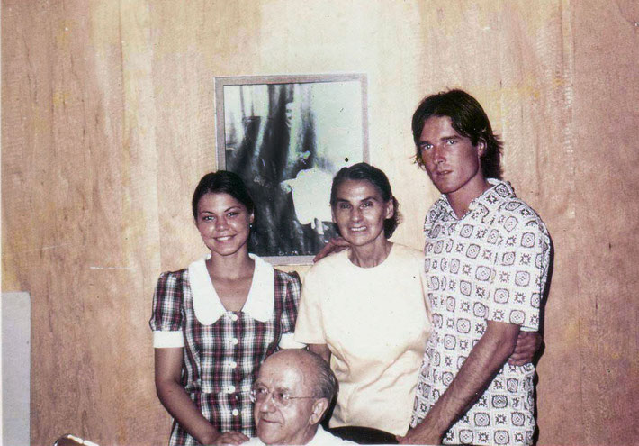 Fred & Ella Winterfeldt Debbie Hanna and Clive Adams at the original Gateway at the Meher Center, Myrtle Beach, SC.