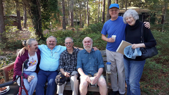 November 2017 ; Nancy at the Meher Center,along with some ace buddies ! Myrtle Beach, Sth. Carolina