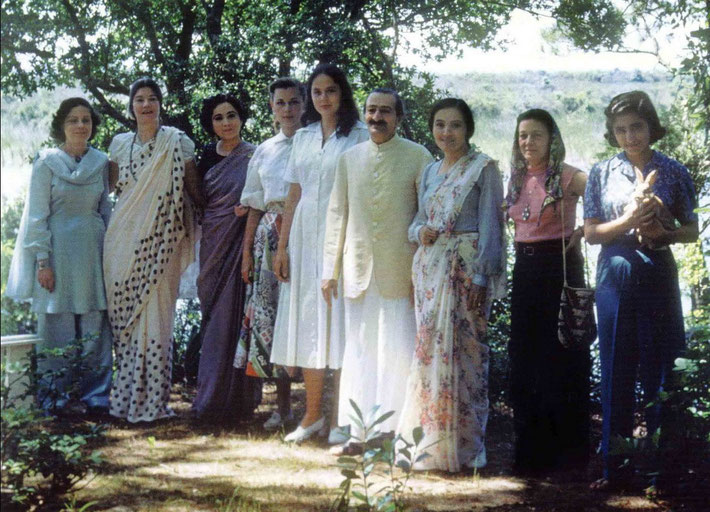  1952 - MEHER CENTER, MYRTLE BEACH, SC. Rita is 4th from the left