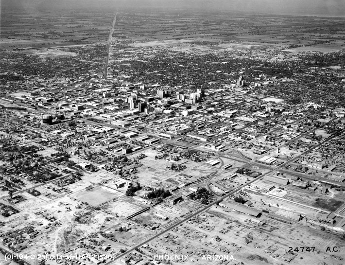 Phoenix 1930s aerial