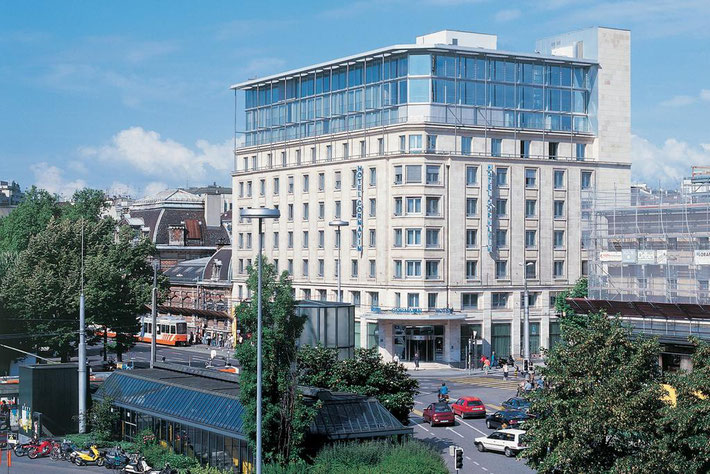 Present day Hotel Cornavin, Geneva.