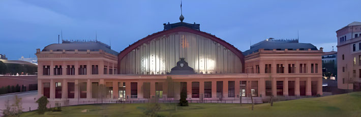 Madrid Estación de Atocha Railway Station.