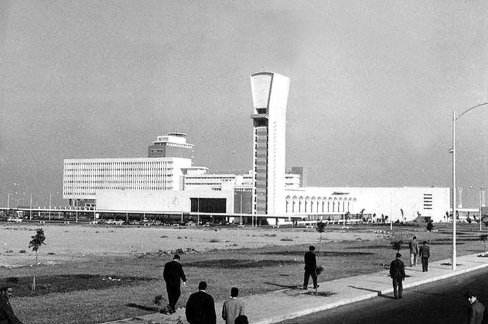 Ретрофото аэропортов мира. Международный аэропорт Каира