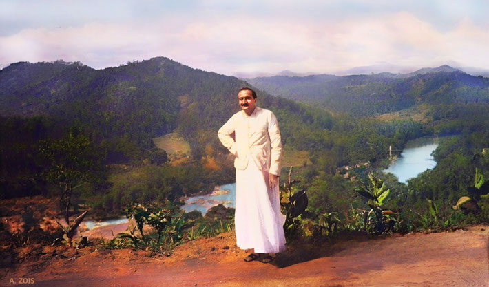 1940s : Mahabaleshwar tour. Image rendition by Anthony Zois.