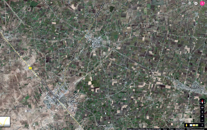 Deolali, MS, India - Aerial view