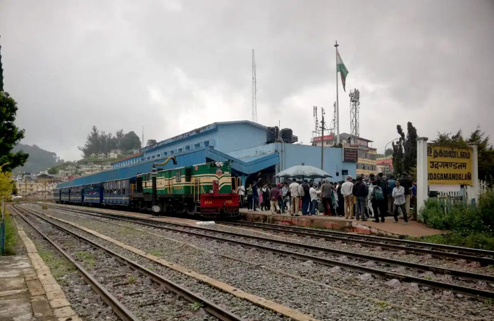 Ooty Railway Station present day.