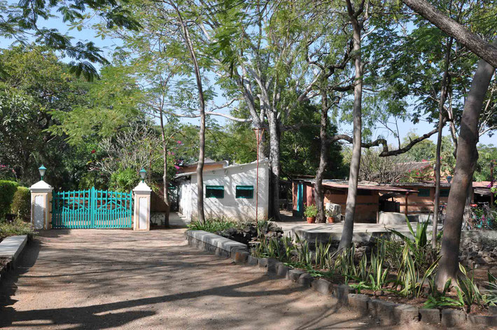 Meherazad Gate . Photo taken by Eric Teperman.