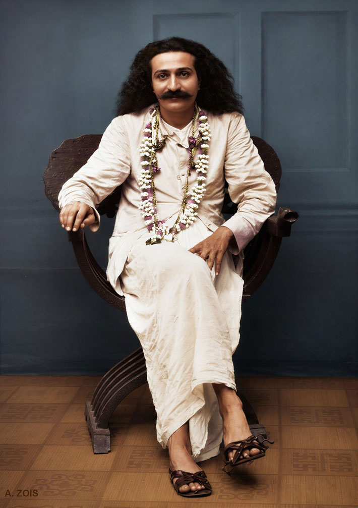 1932 - Meher Baba in Madras, India. BP