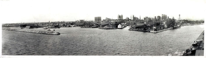 Buffalo wharfs & Erie Canal