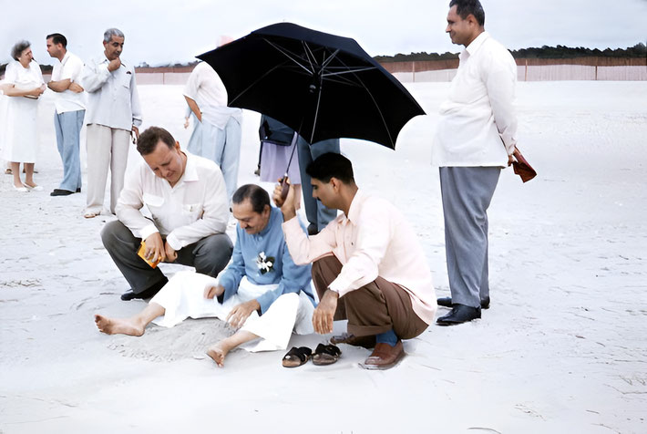 1956 ; Myrtle Beach, SC. Image enhanced by Anthony Zois