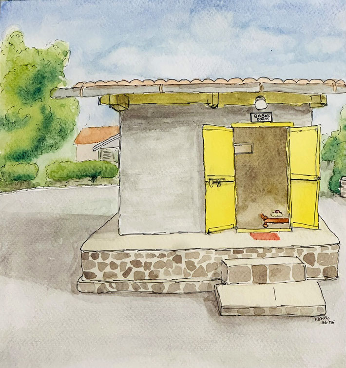 Baba's Cabin, Upper Meherabad, MS, India