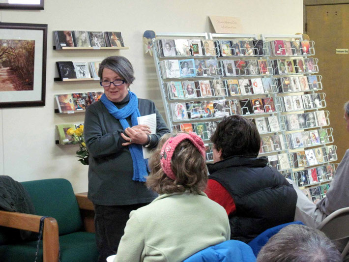 Winnie at Sheriar Bookshop