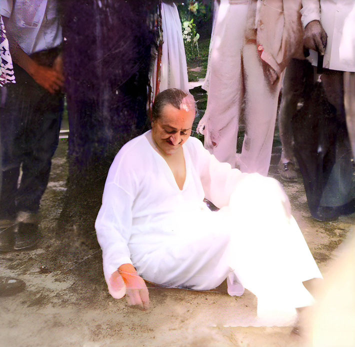 1956 : Meher Baba at the Meher Spiritual Center, Myrtle Beach, SC.