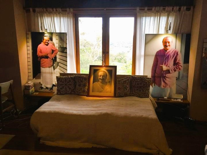 Baba's bedroom at Meher House, Sydney, Australia.