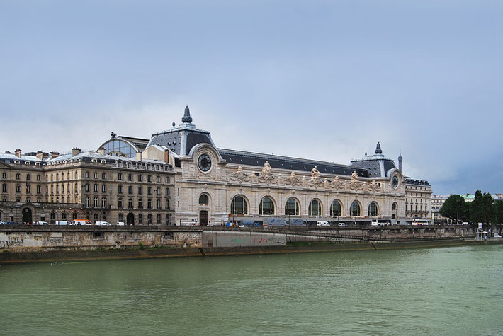 Gare d'Orsay, Paris, France. Present -day, the old railway station is a museum.