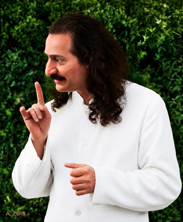 33. Meher Baba in Cannes, France in 1937. BP
