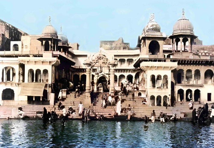 1920s : Mathura. Image rendition by Anthony Zois.